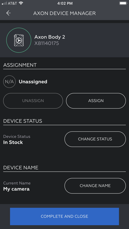 #5. Axon Device Manager (iOS) Podle: Axon Enterprise, Inc.