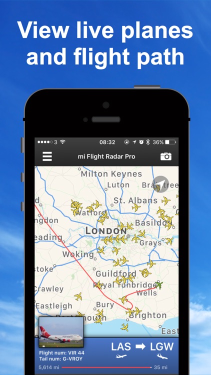 mi Flight Radar Tracker Aware