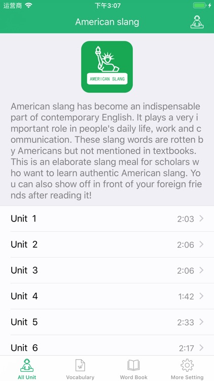 Authentic American slang