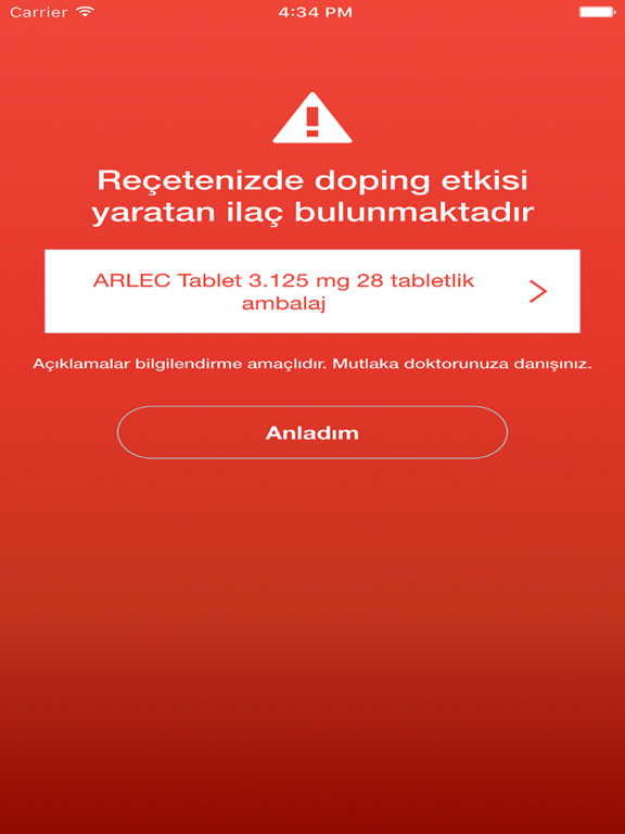 Screenshot #4 pour Sporcu Sağlığı