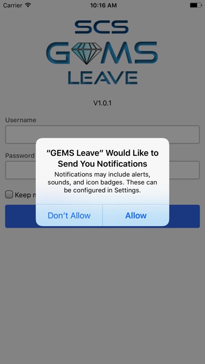 GEMS Leave screenshot-0
