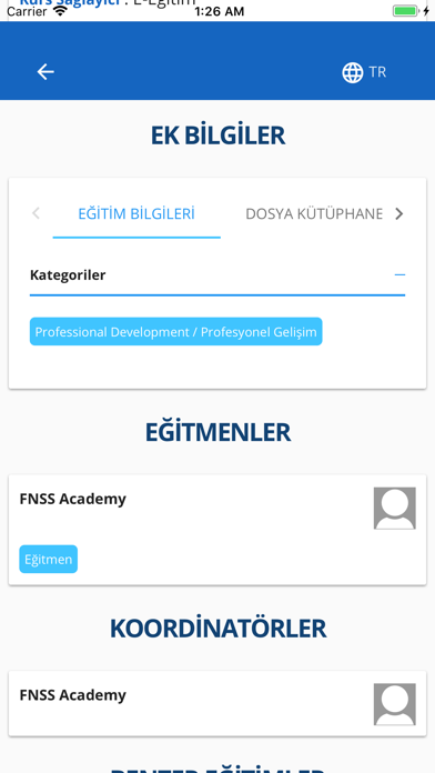 Screenshot #3 pour FNSS Gelişim Platformu