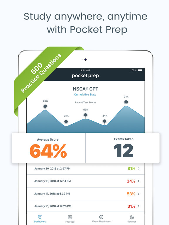 NSCA CPT Pocket Prepのおすすめ画像1