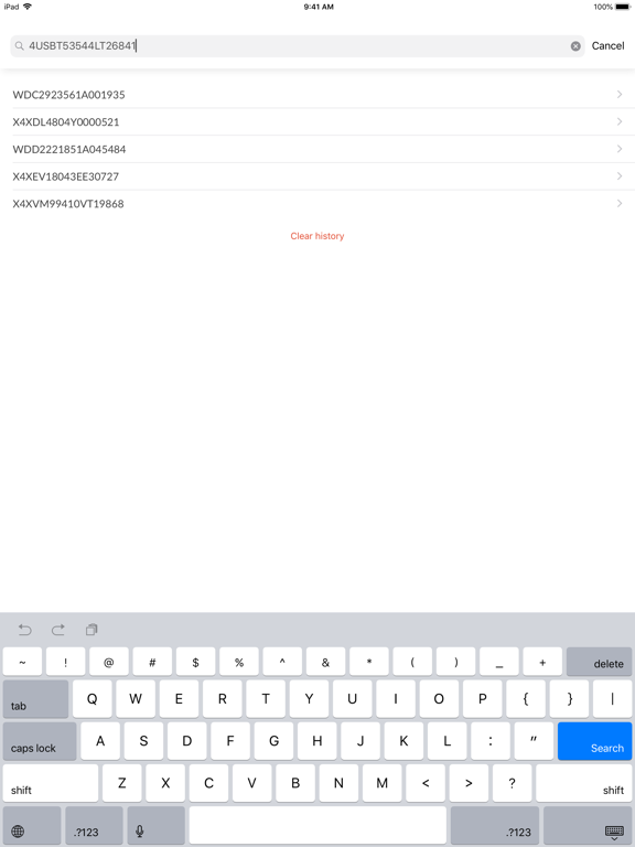 Screenshot #4 pour VIN decoder for BMW