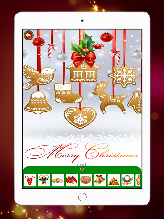 Christmas Wallpaper Themes HD iPad screenshot 4 - Photo & Video app
