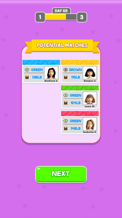 Speed Dating 3D iPhone screenshot