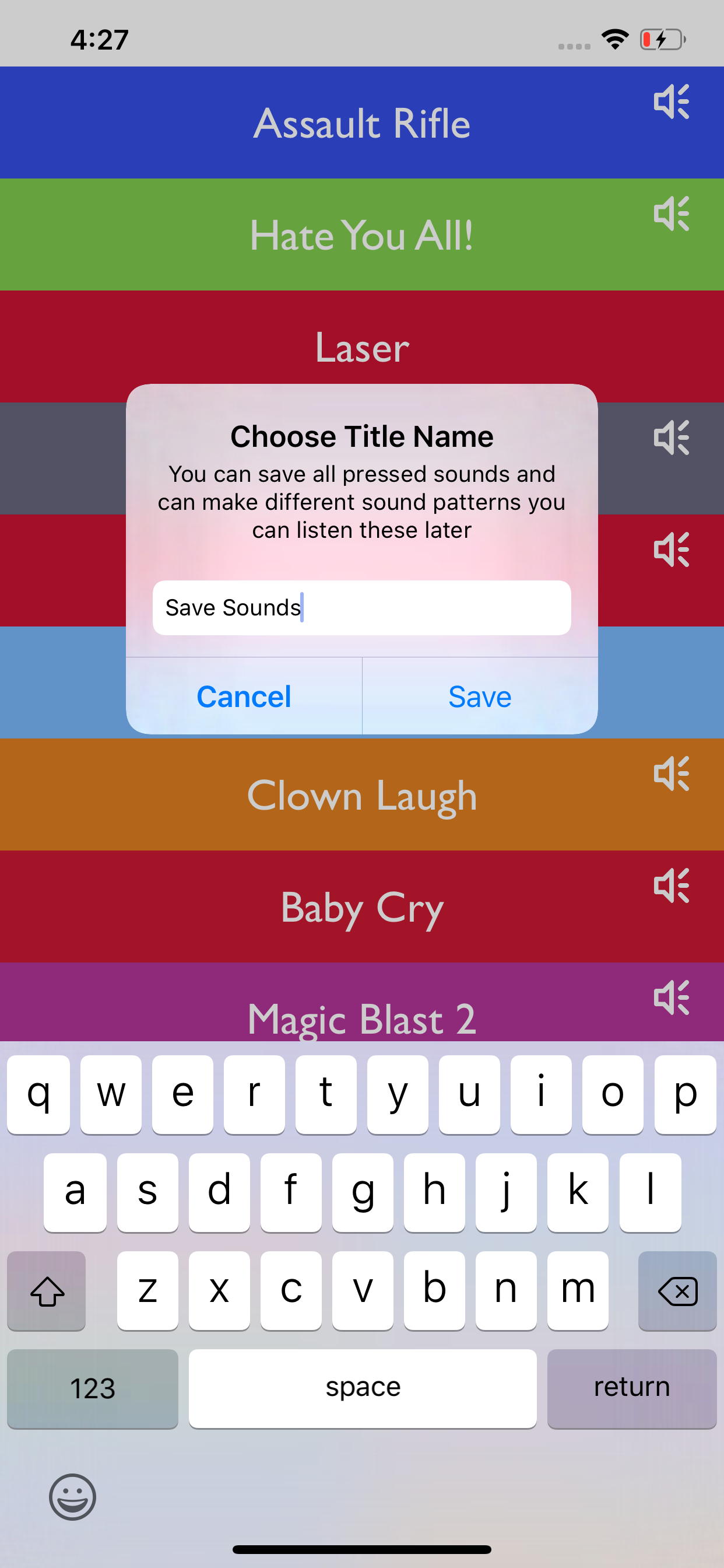 Sounds Effect Loudest Button screenshot 4