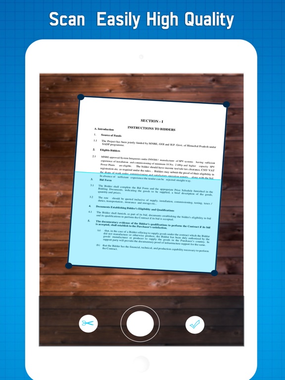 Screenshot #4 pour Super Document Scanner-HD Scan