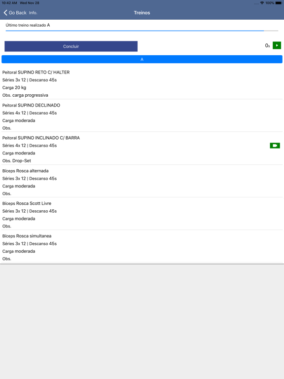 Screenshot #6 pour DM10FIT Alunos