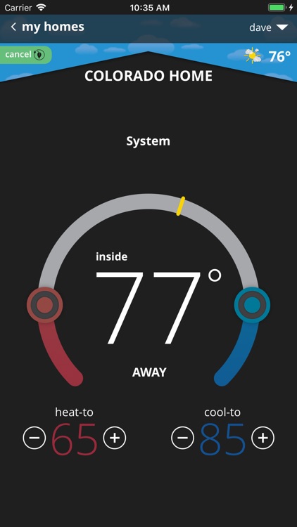 (S30/E30/M30) iComfort T-Stat screenshot-4