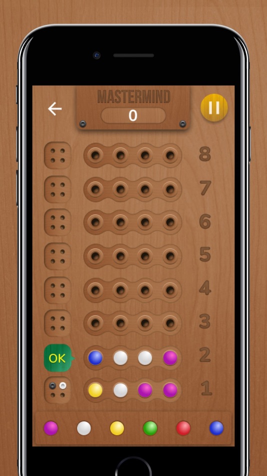 #3. Mastermind - Board Game (iOS) Podle: Netfocus Universal d.o.o.