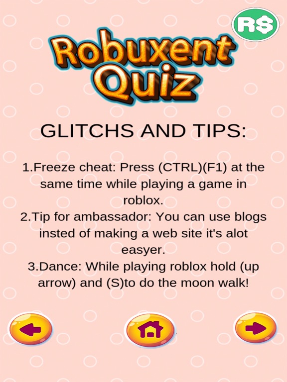 Robuxent Quiz For Robux By Maria Brooks Ios United States - 