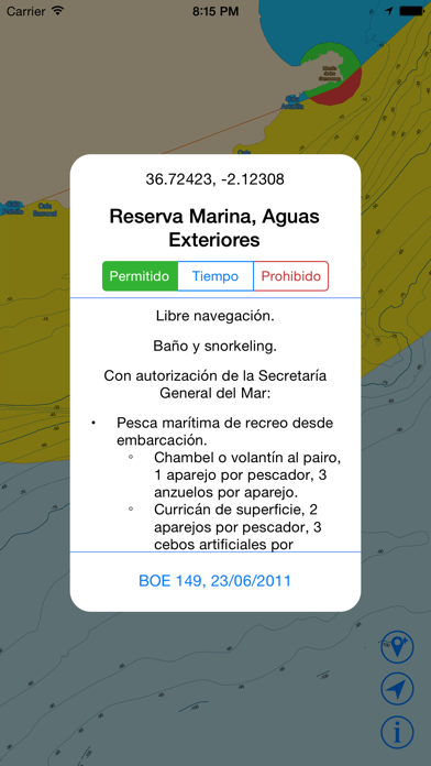 Screenshot #2 pour Reserva Marina de Cabo de Gata