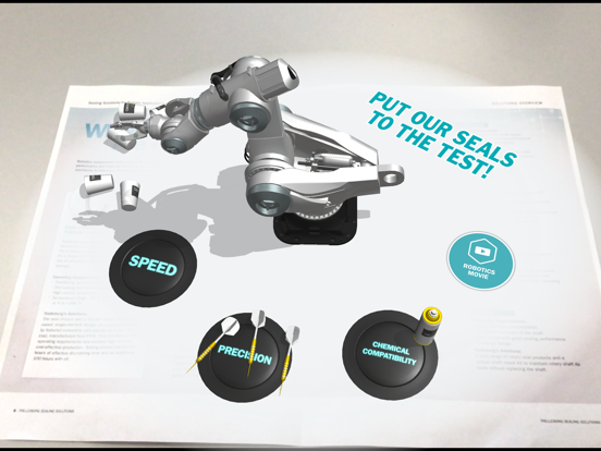 Robotics AR iPad screenshot