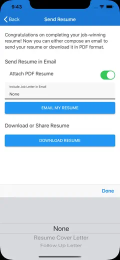 Got Resume Builder: Screenshot 4 von 10
