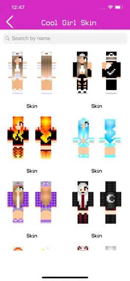 Game screenshot Girl Skins for Minecraft 2021 apk