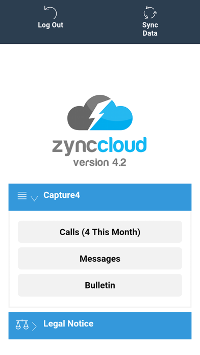 Zync Cloud Screenshot