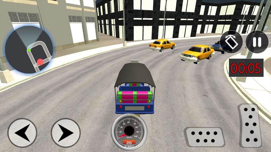 #5. Tuk Tuk Rickshaw Driving (iOS) 由: Rubab Zaidi