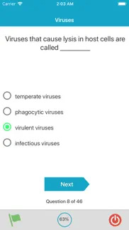 medical microbiology quiz iphone screenshot 3