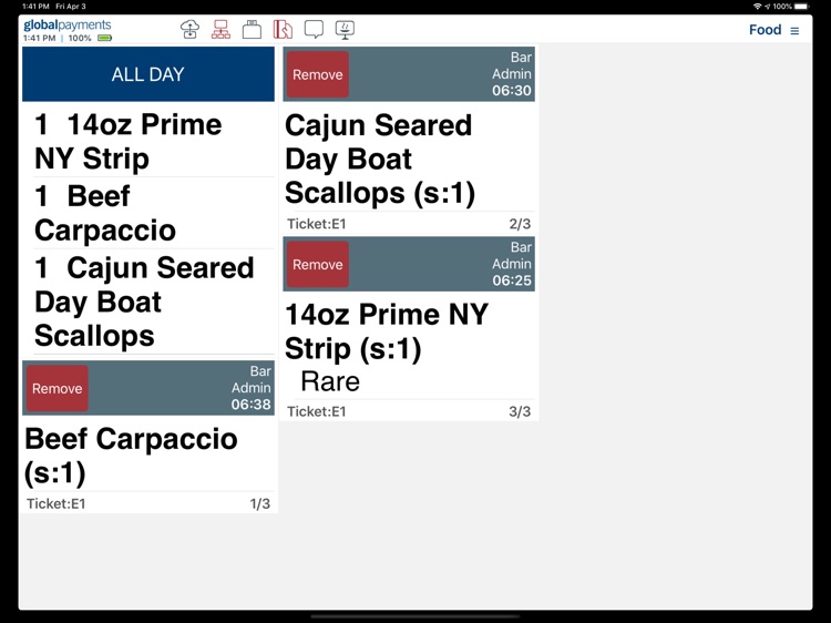 Global Payments Restaurant screenshot-4