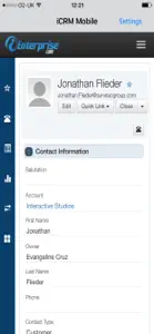 iCRM for iPad screenshot #3 for iPhone