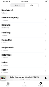 Radio FM Indonesia screenshot