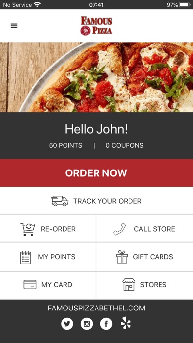 Famous Pizza Bethel Screenshot