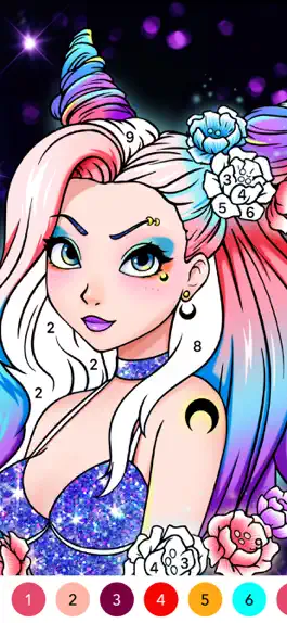 Game screenshot Color Fun -pаскраска по цифрам apk