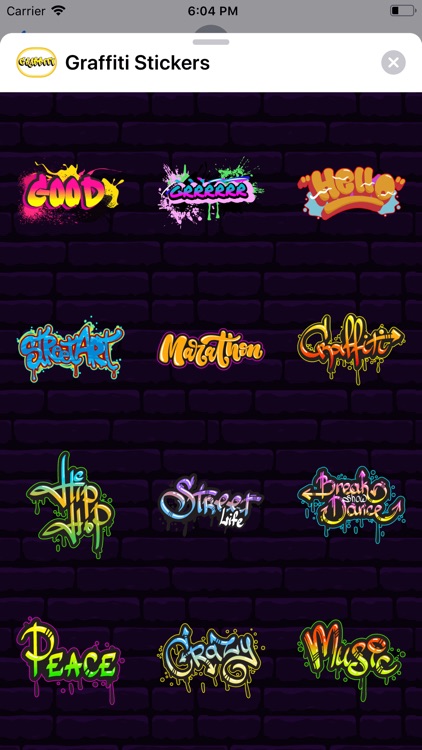 Graffiti Stickers for iMessage screenshot-3