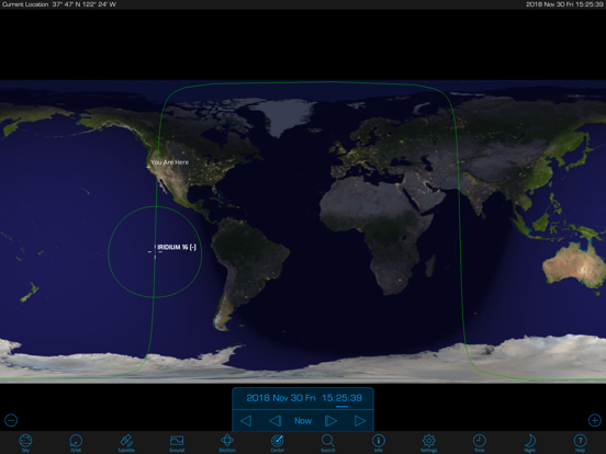 Orbitrack iPad app afbeelding 6