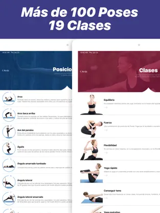 Captura de Pantalla 2 Yoga - posturas y clases iphone