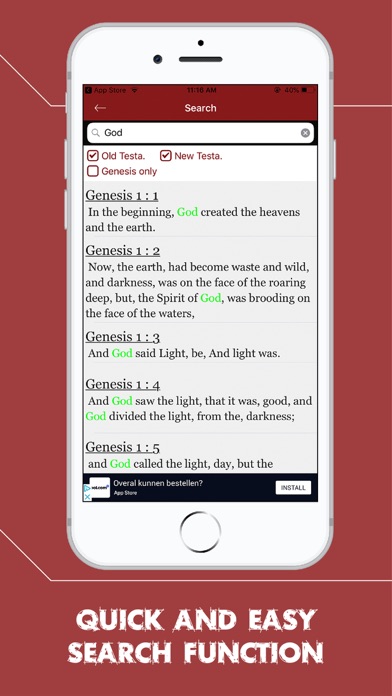 Screenshot #2 pour Rotherham Emphasized Bible