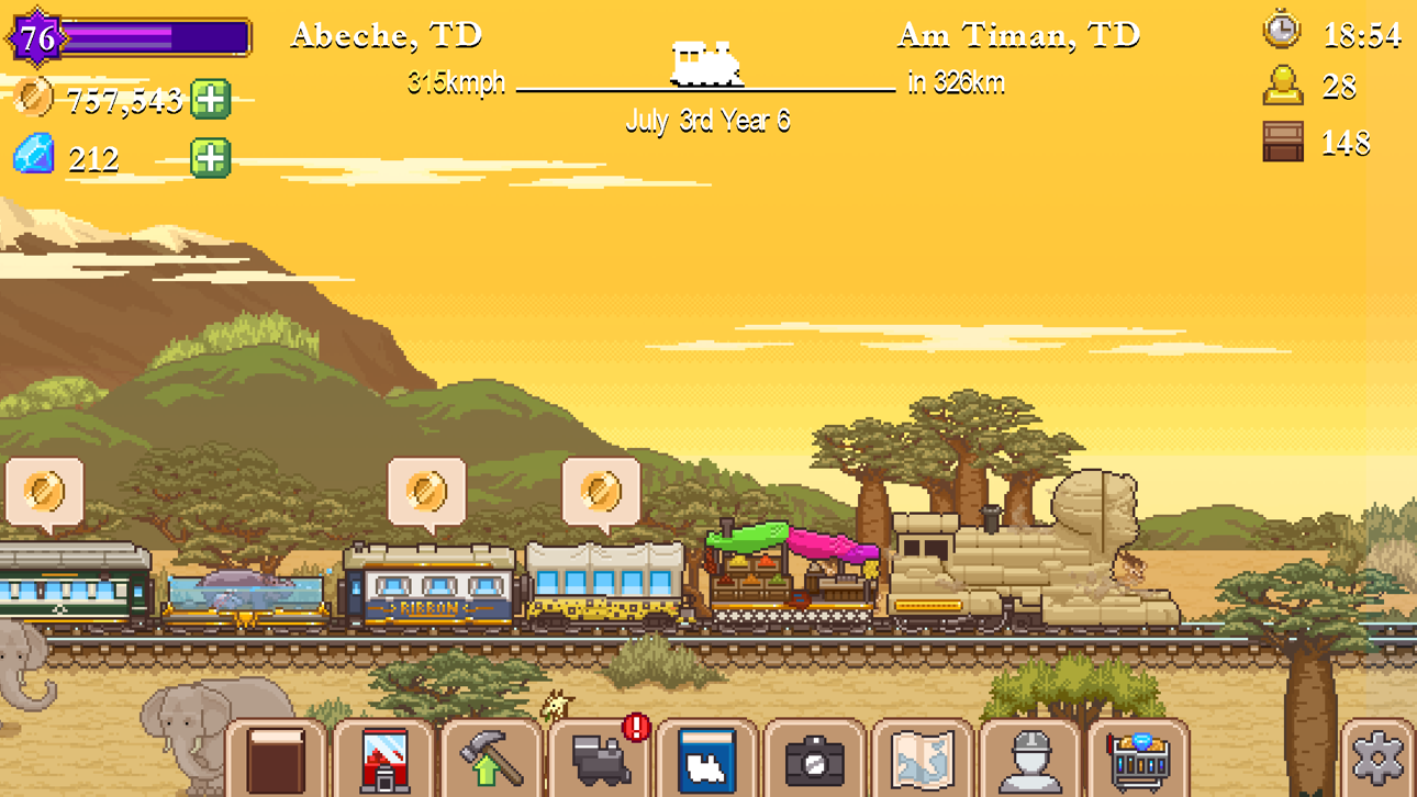 Tiny Rails - Free Hack screenshot 6 - iOS game interface