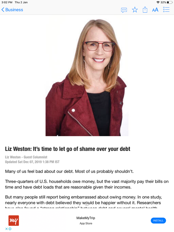 Times Leader Wilkes-Barre iPad screenshot 4 - News app