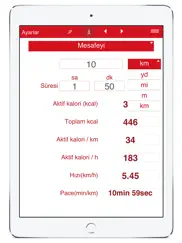 koşu ve yürüme harcanan kalori ipad resimleri 4
