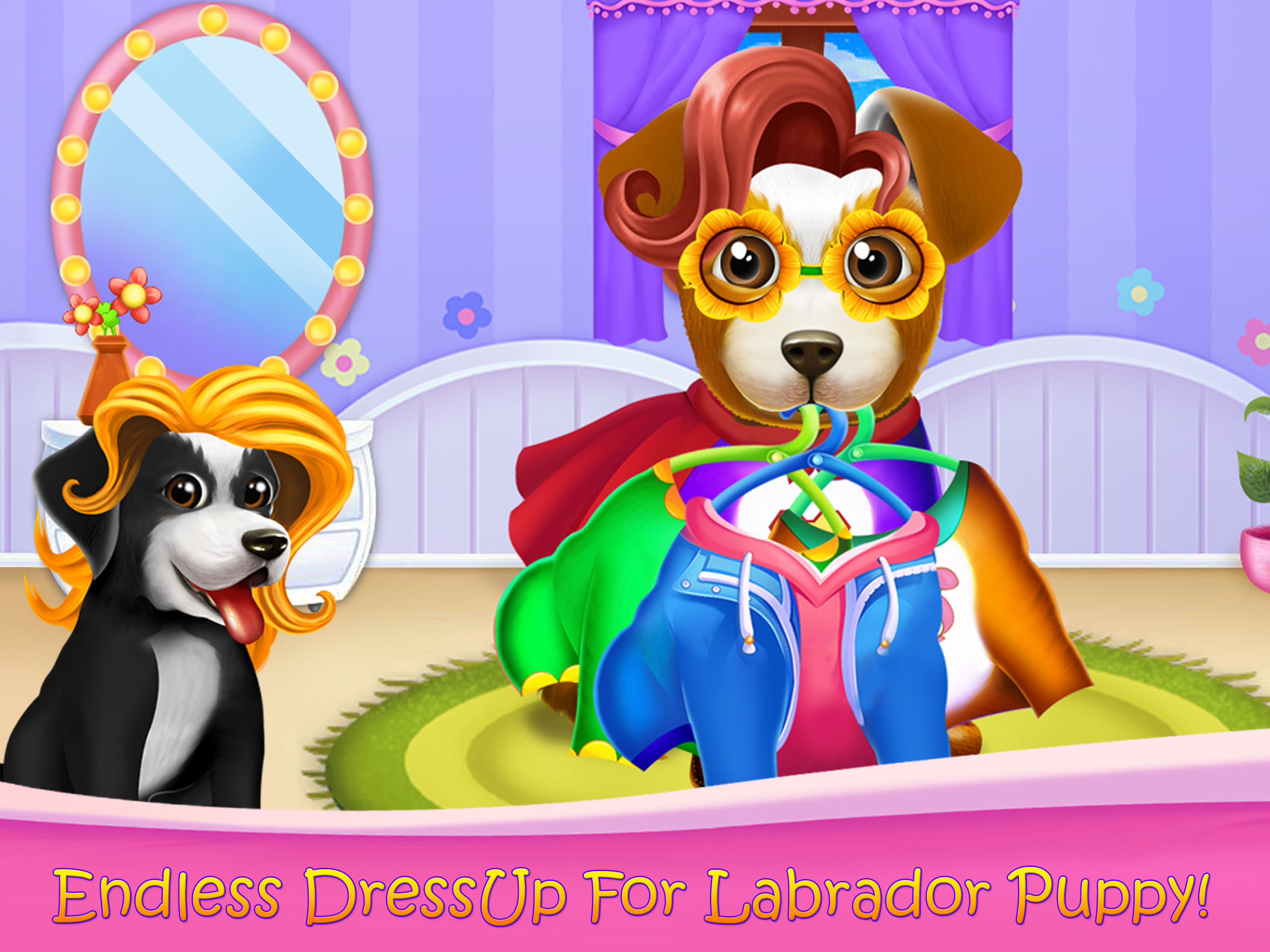 Fluffy Labrador Puppies Salon screenshot 10