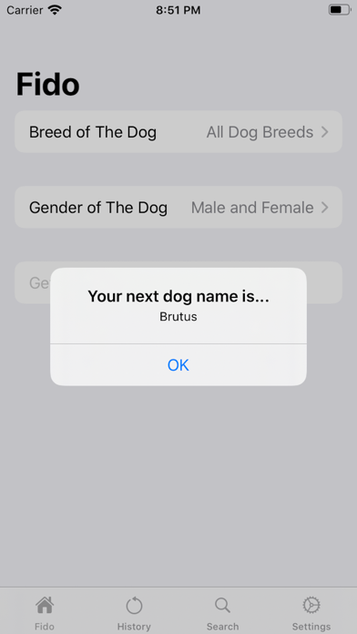 Screenshot #2 pour Fido - Name Your Dog