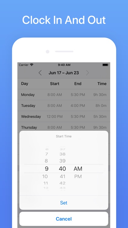 Hours Tracker: Time Calculator