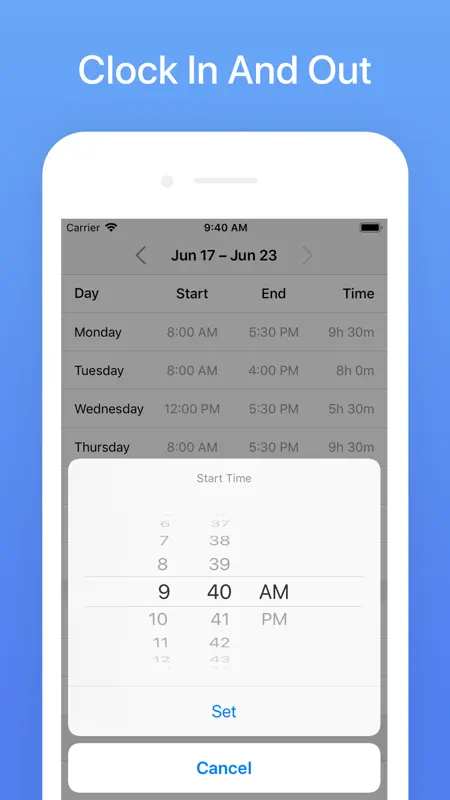 Hours Tracker: Time Calculator screenshot 2 of 6
