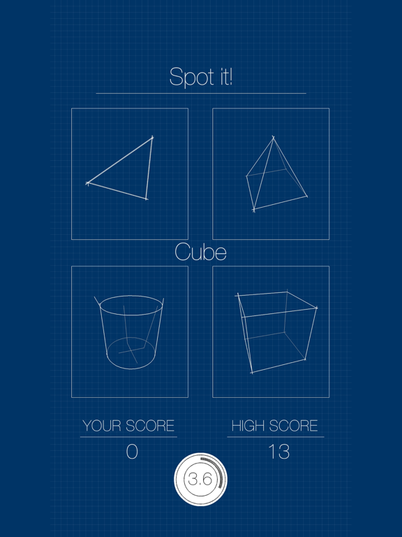 Screenshot #6 pour Spot the geometric shapes