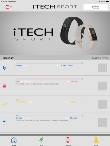 iTech Wearables 2019 iPad screenshot