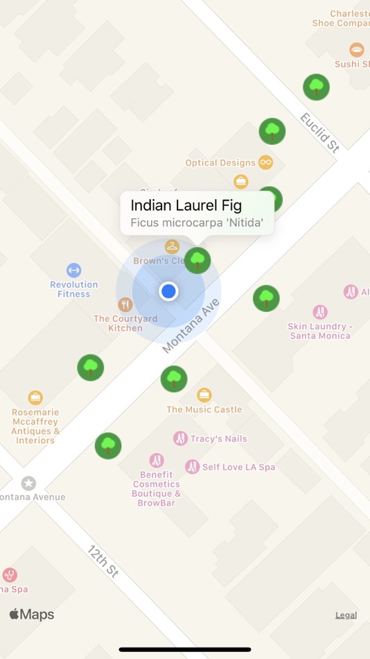 #8. Urban Trees (iOS) Podle: Harald Lamer
