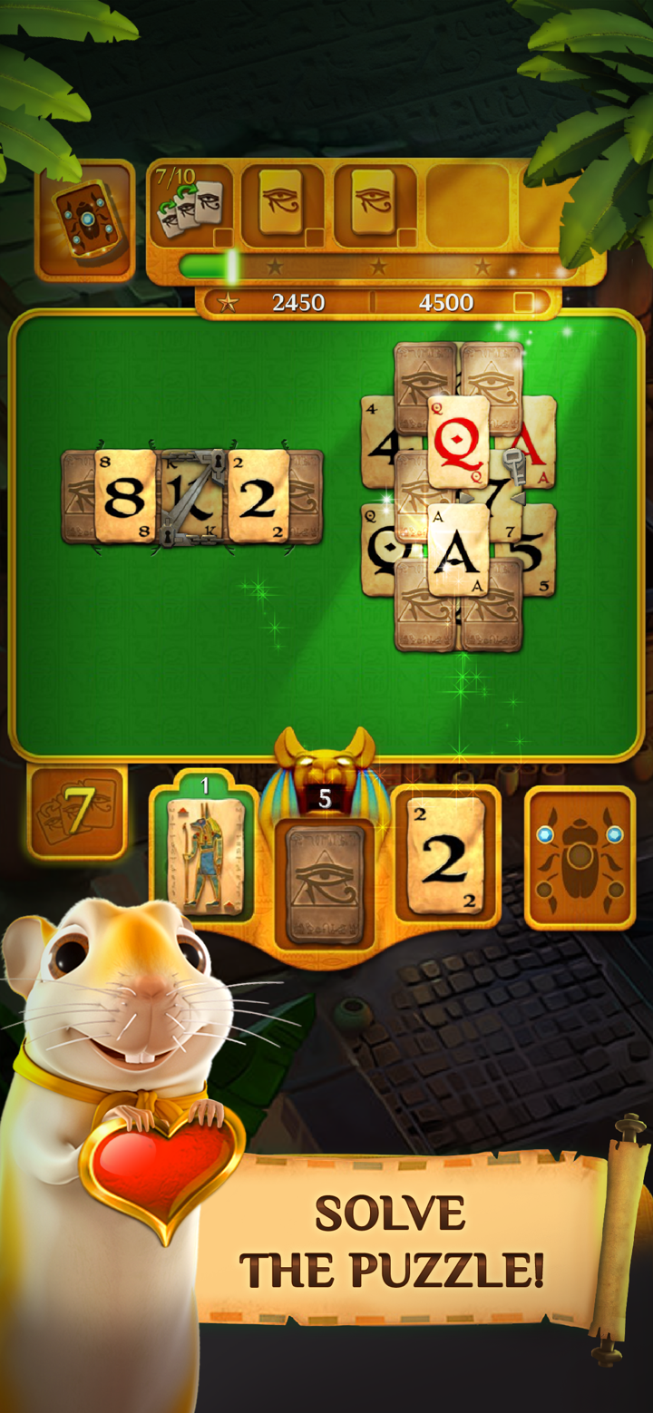 Pyramid Solitaire Saga screenshot 2
