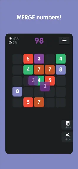Game screenshot SquaresUp! A Colorful Puzzle apk