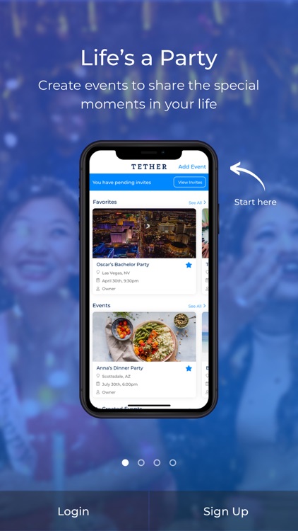 Tether - Life's a Party