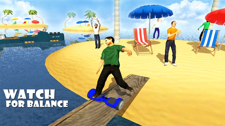 Beach Race :Scooter Stunt Game