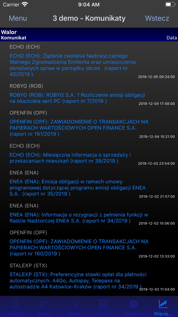 iPhone screenshot