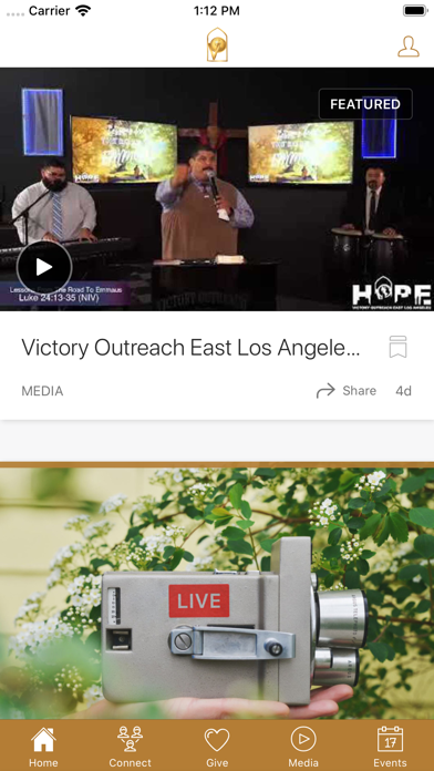 Screenshot #1 pour Victory Outreach ELA Church