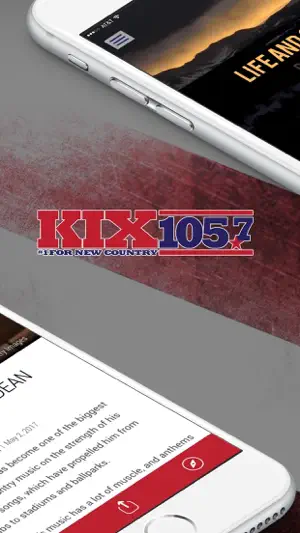 105.7 KIX FM screenshot 2