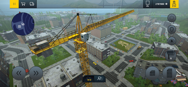 ‎Captura de tela do Simulador de construção PRO